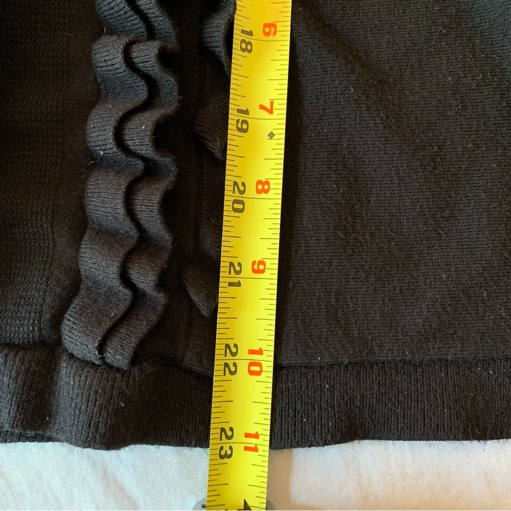 Loft Petites Ruffled Top Size MP - Picture 6 of 8